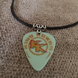 KING KOBRA " JOHNNY ROD GUITAR PICK NECKLACE